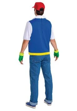Disguise Adult Pokémon Classic Ash Ketchum Costume 10 Disguise Adult Pokémon Classic Ash Ketchum Costume -Halloween Costumes pokemon adult unisex classic ash ketchum costume alt 1