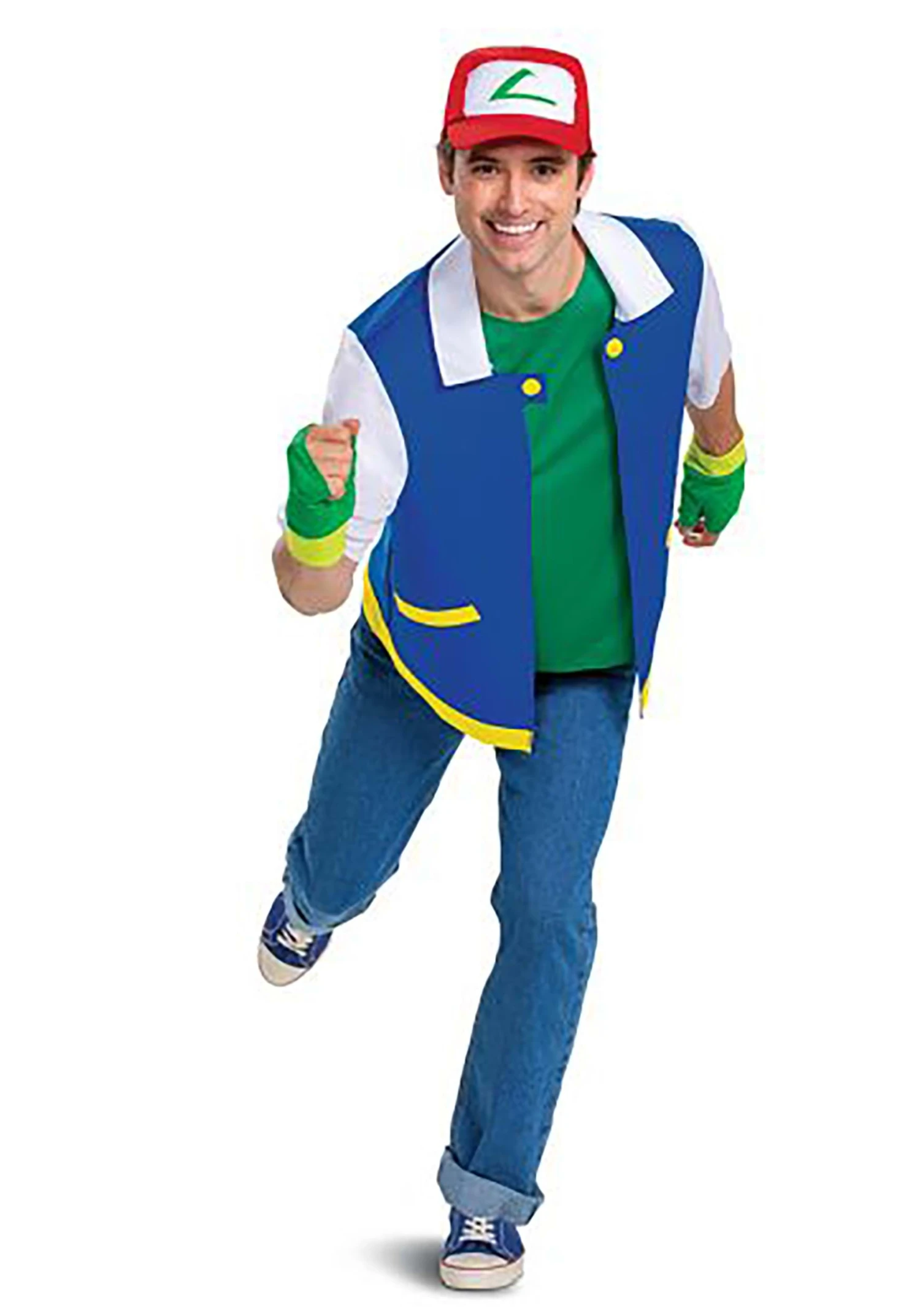 Disguise Adult Pokémon Classic Ash Ketchum Costume 3 Disguise Adult Pokémon Classic Ash Ketchum Costume