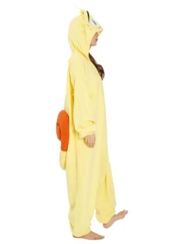 Pokemon Meowth Kigurumi Costume For Adults -Halloween Costumes pokemon meowth adult kigurumi alt 3