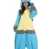 Plus Size Pokemon Lucario Kigurumi Costume For Adults 1 Plus Size Pokemon Lucario Kigurumi Costume For Adults -Halloween Costumes pokemon plus size adult lucario kigurumi