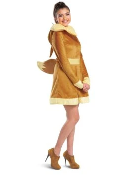 Pokémon Eevee Women's Dress Costume 10 Pokémon Eevee Women's Dress Costume -Halloween Costumes pokemon womens eevee dress costume alt 2