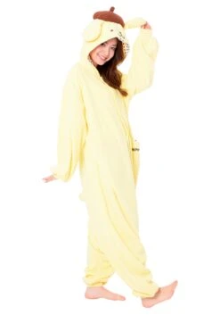 Sanrio Pompompurin Kigurumi Costume For Adults -Halloween Costumes pompompurin kigurumi alt 3