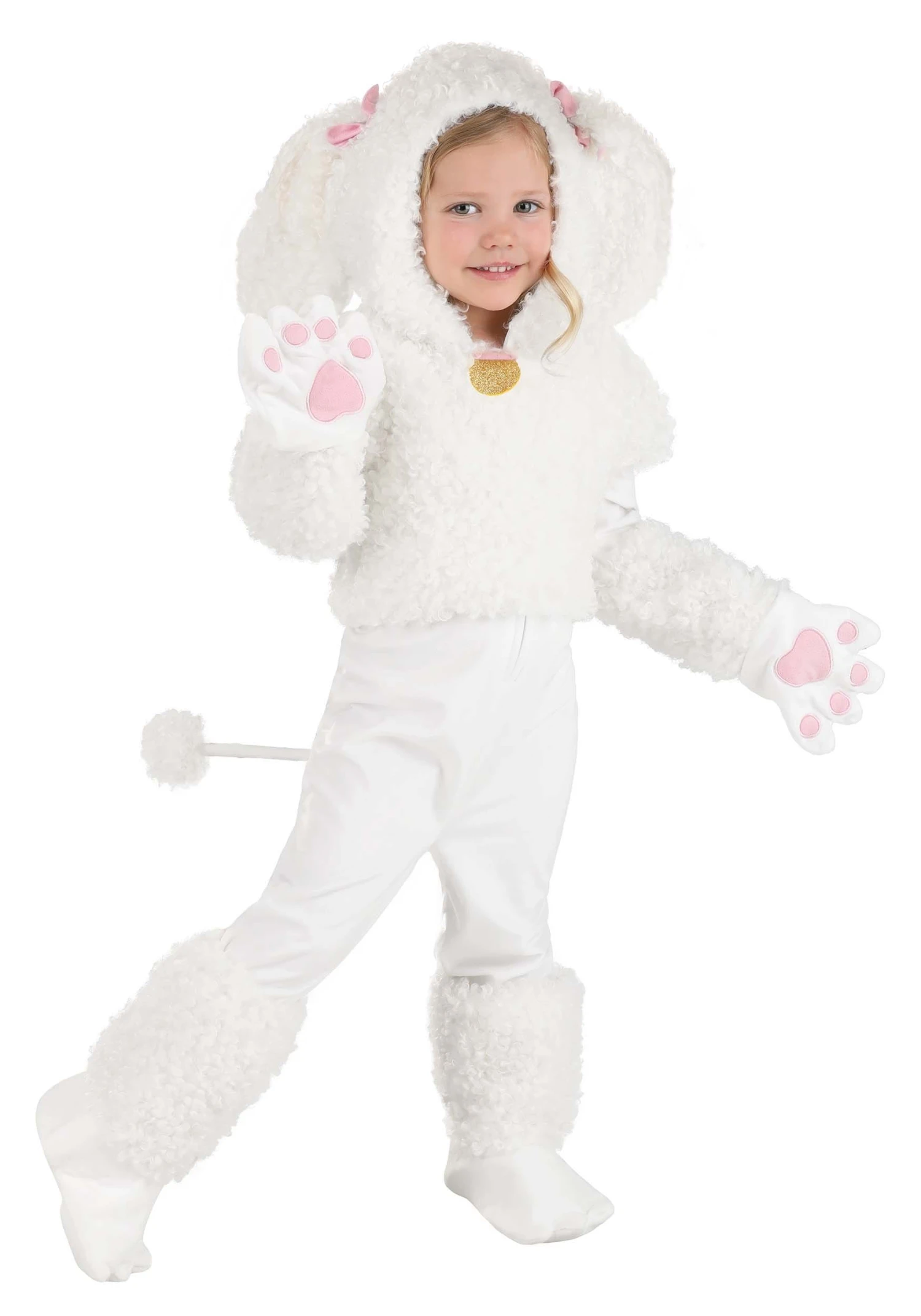 Toddler Poodle Costume 3 Toddler Poodle Costume