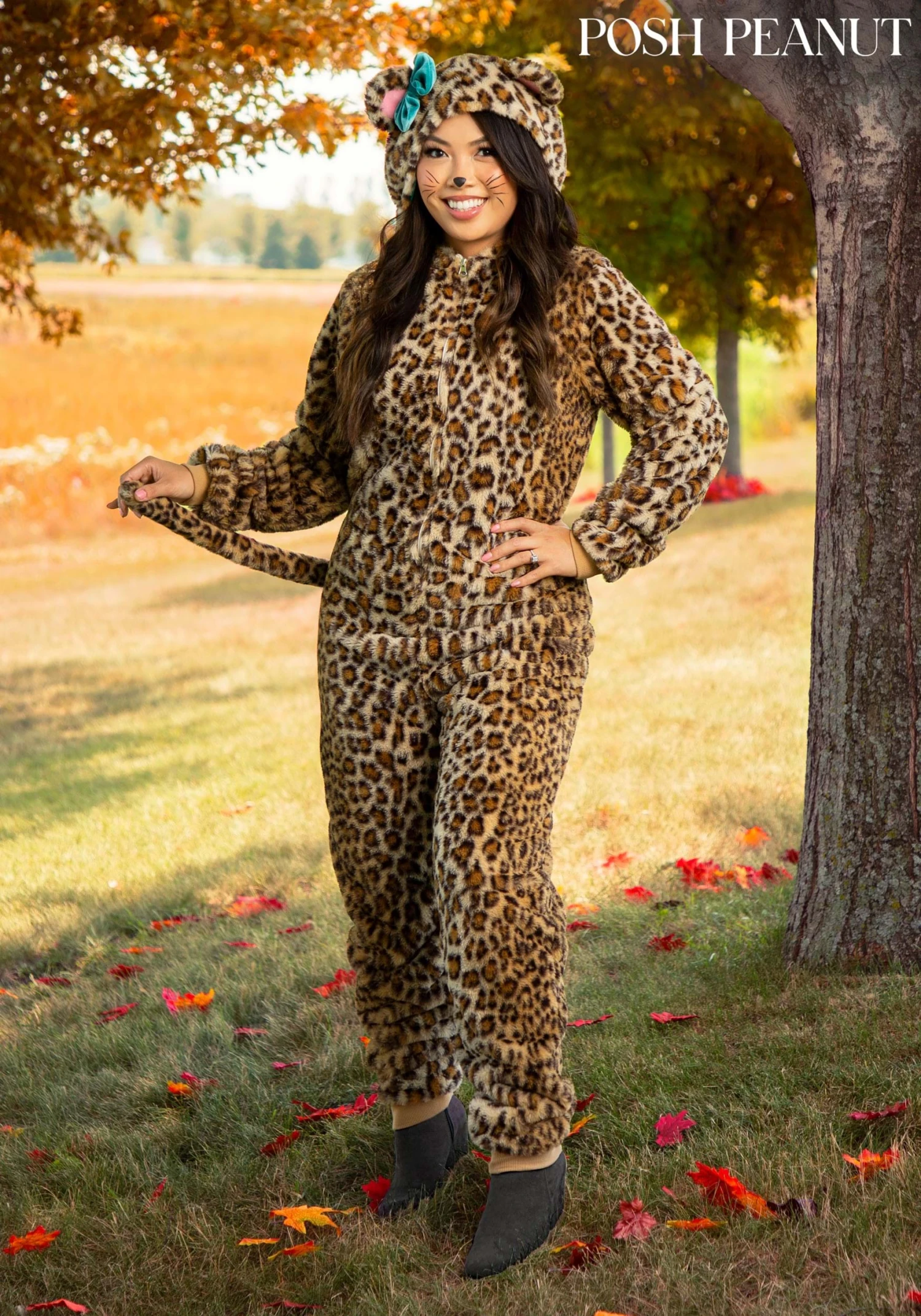 Posh Peanut Lana Leopard Costume For Adults 4 Posh Peanut Lana Leopard Costume For Adults - Image 2