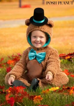 Posh Peanut Archie Bear Costume For Toddlers