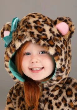 Posh Peanut Lana Leopard Costume For Toddlers -Halloween Costumes posh peanut toddler lana leopard costume alt 1