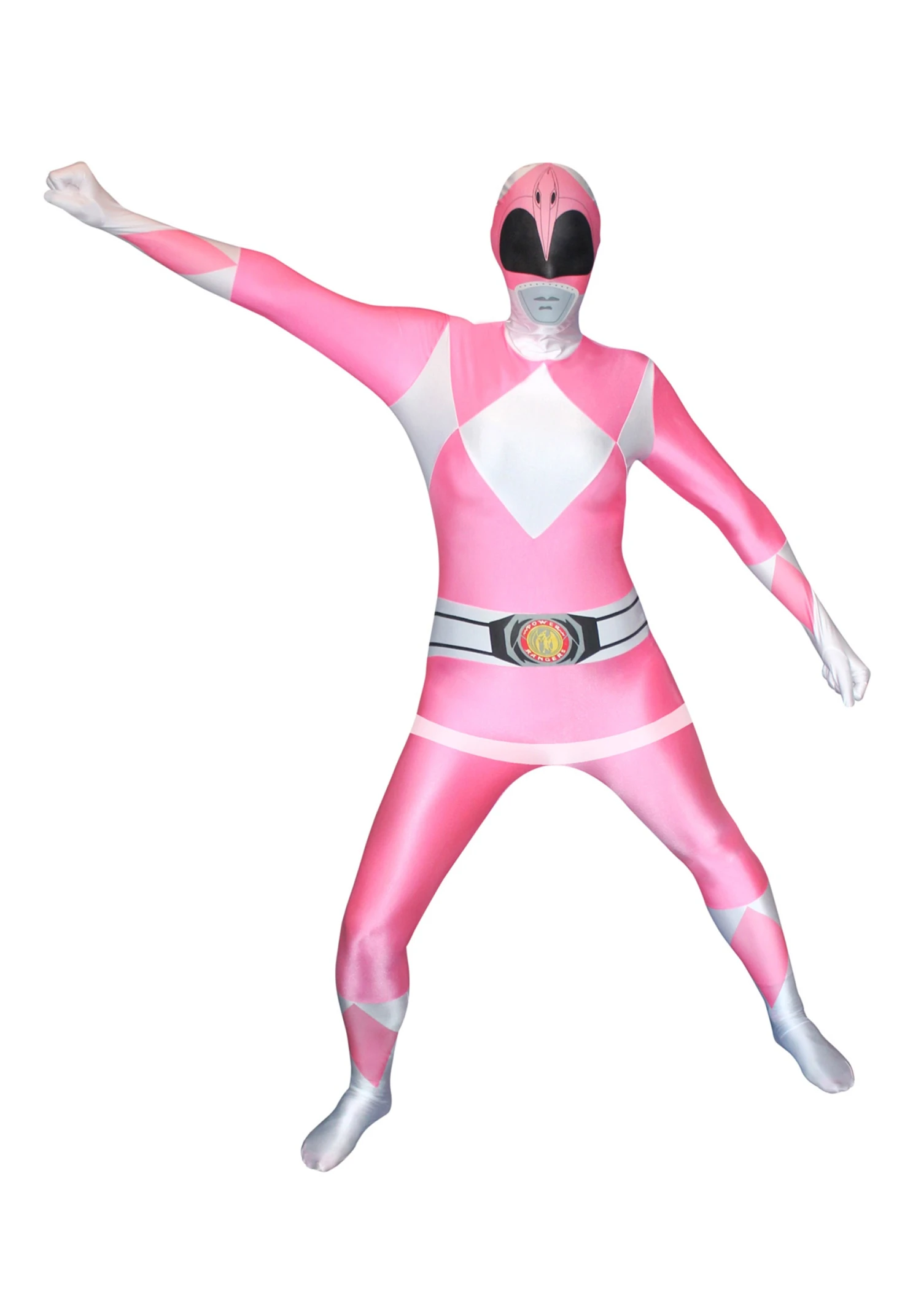 Power Rangers: Pink Ranger Morphsuit Costume 3 Power Rangers: Pink Ranger Morphsuit Costume