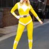 Disguise Women's Power Rangers Yellow Ranger Costume 2 Disguise Women's Power Rangers Yellow Ranger Costume -Halloween Costumes power rangers womens yellow ranger costume update