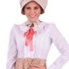 Prairie Girl Costume Bonnet Accessory 2 Prairie Girl Costume Bonnet Accessory -Halloween Costumes prairie girl bonnet upd