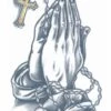 Praying Hands Tattoo -Halloween Costumes praying hands tattoo