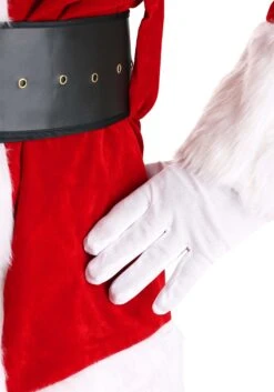 Adult Plus Size Premiere Santa Suit Costume -Halloween Costumes premium santa suit alt 3