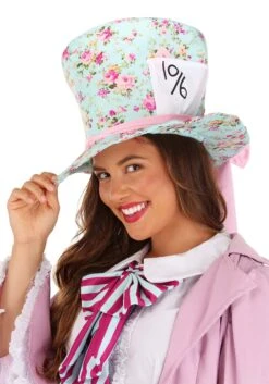 Pretty Mad Hatter Women's Costume 16 Pretty Mad Hatter Women's Costume -Halloween Costumes pretty mad hatter alt 4