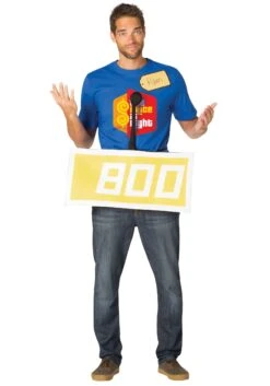 Adult Price Is Right Yellow Contestant Costume