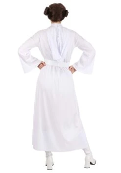 JAZWARES Princess Leia Hooded Costume For Adults -Halloween Costumes princess leia adult hooded costume alt 4