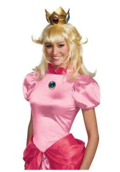 Disguise Princess Peach Costume Wig For Women