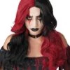 Women's Psycho Jester Costume Wig 2 Women's Psycho Jester Costume Wig -Halloween Costumes psycho jester wig