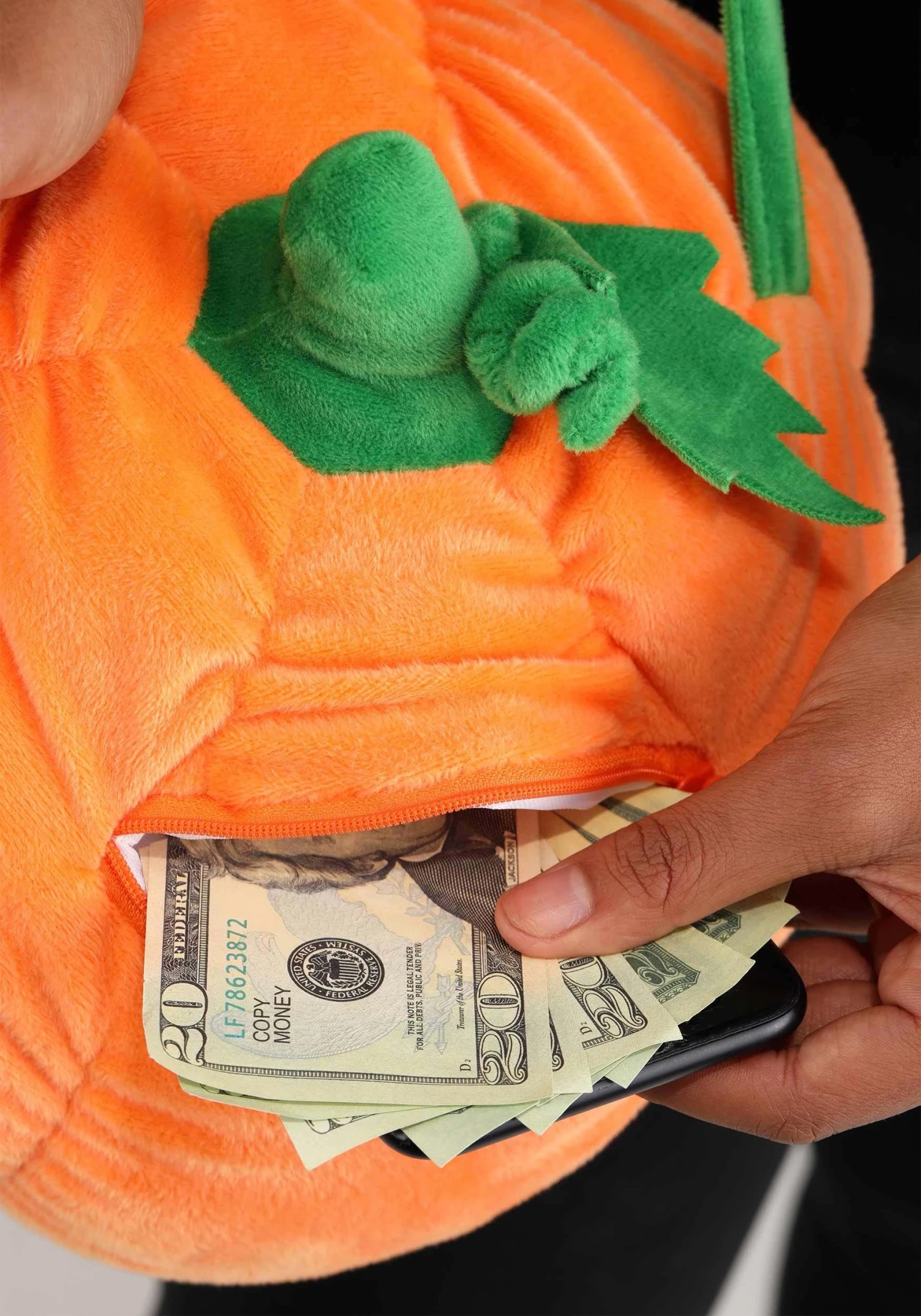 Pumpkin Costume Companion Purse 4 Pumpkin Costume Companion Purse - Image 2