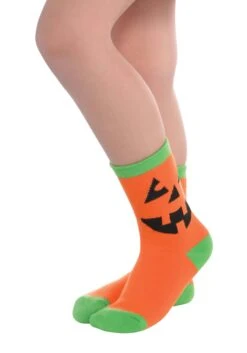 AMSCAN Pumpkin Crew Socks