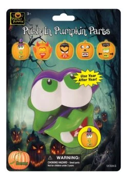 Pumpkin Face Parts Set 14 Pumpkin Face Parts Set -Halloween Costumes pumpkin face parts alt 2