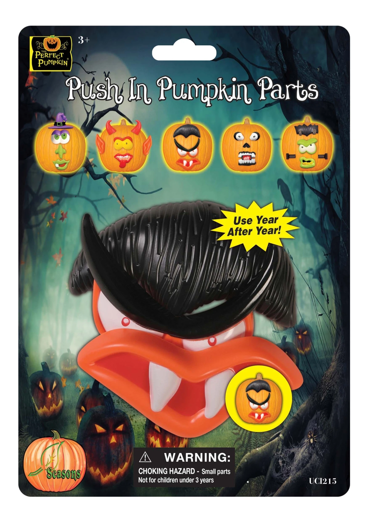 Pumpkin Face Parts Set 7 Pumpkin Face Parts Set - Image 5