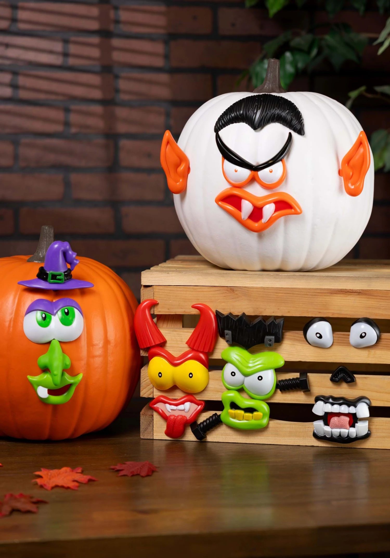 Pumpkin Face Parts Set 3 Pumpkin Face Parts Set