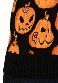 Adult Pumpkin Frenzy Halloween Sweater -Halloween Costumes pumpkin frenzy unisex halloween sweater alt8