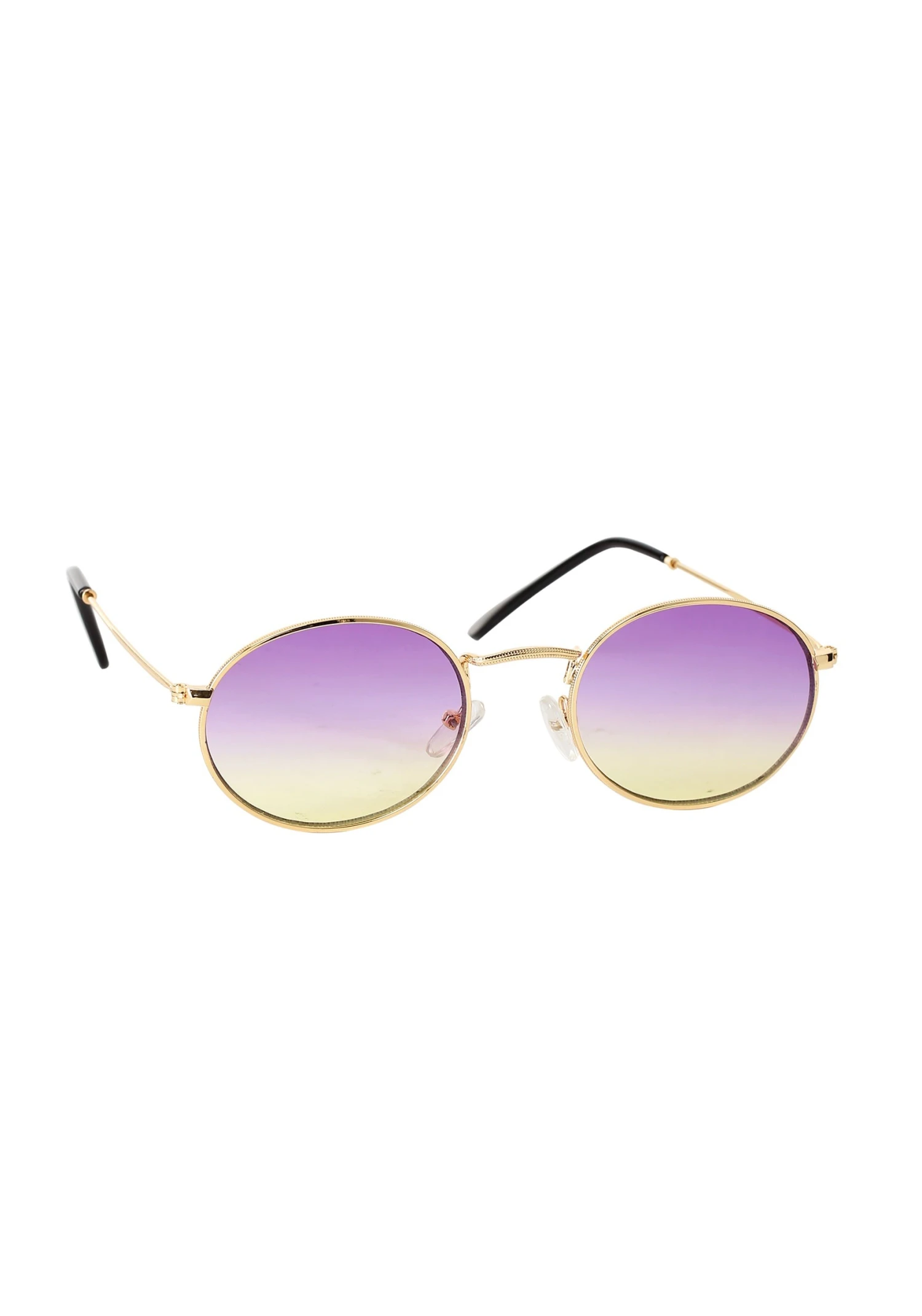 Gold Rim Costume Purple Fade Sunglasses 4 Gold Rim Costume Purple Fade Sunglasses - Image 2