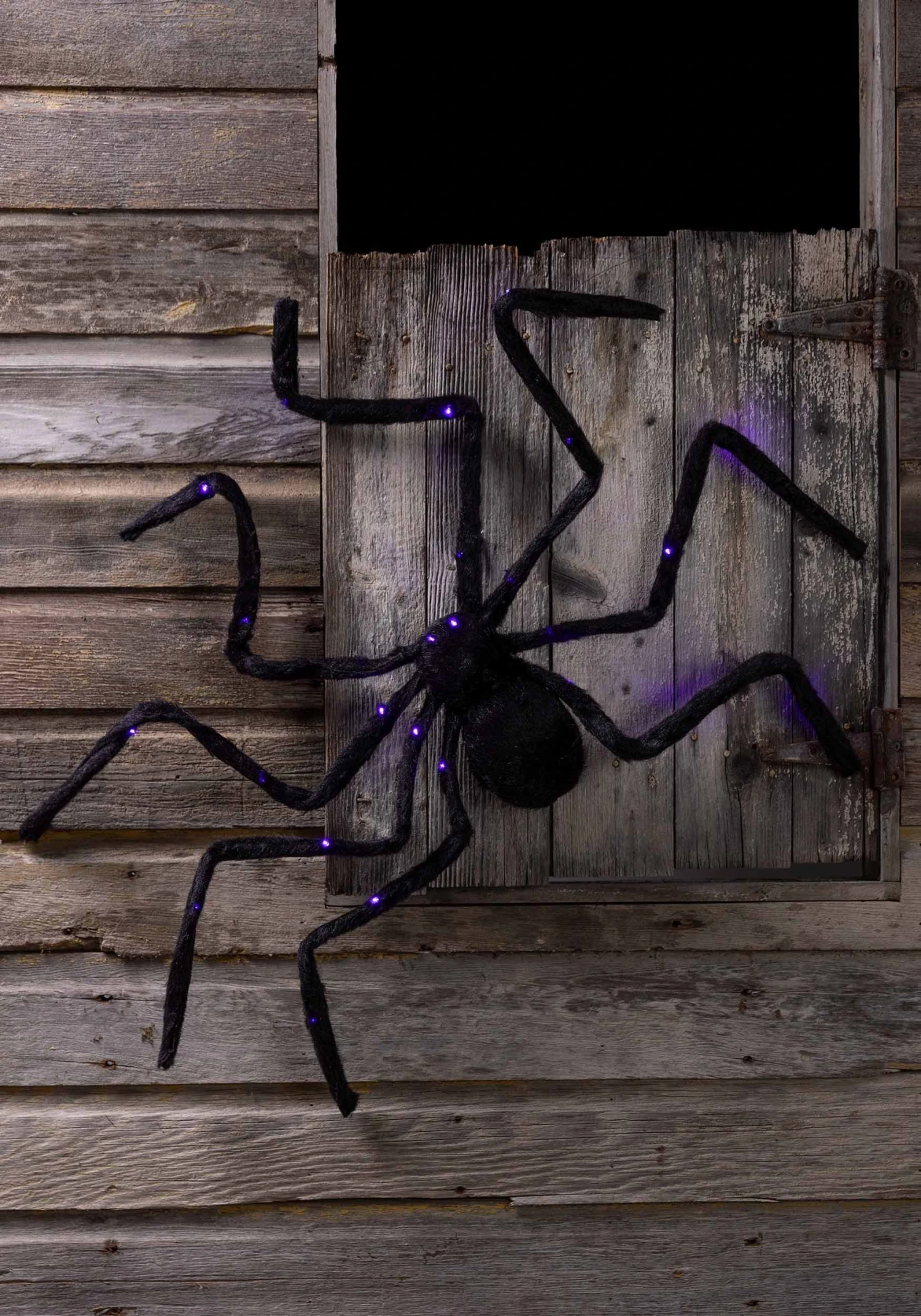 Purple Light Up Spider Prop Decoration 5 Purple Light Up Spider Prop Decoration - Image 3