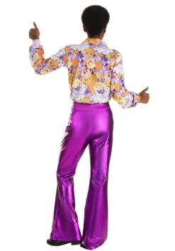 Purple Power Disco Costume For Men 6 Purple Power Disco Costume For Men -Halloween Costumes purple power disco mens costume alt 1
