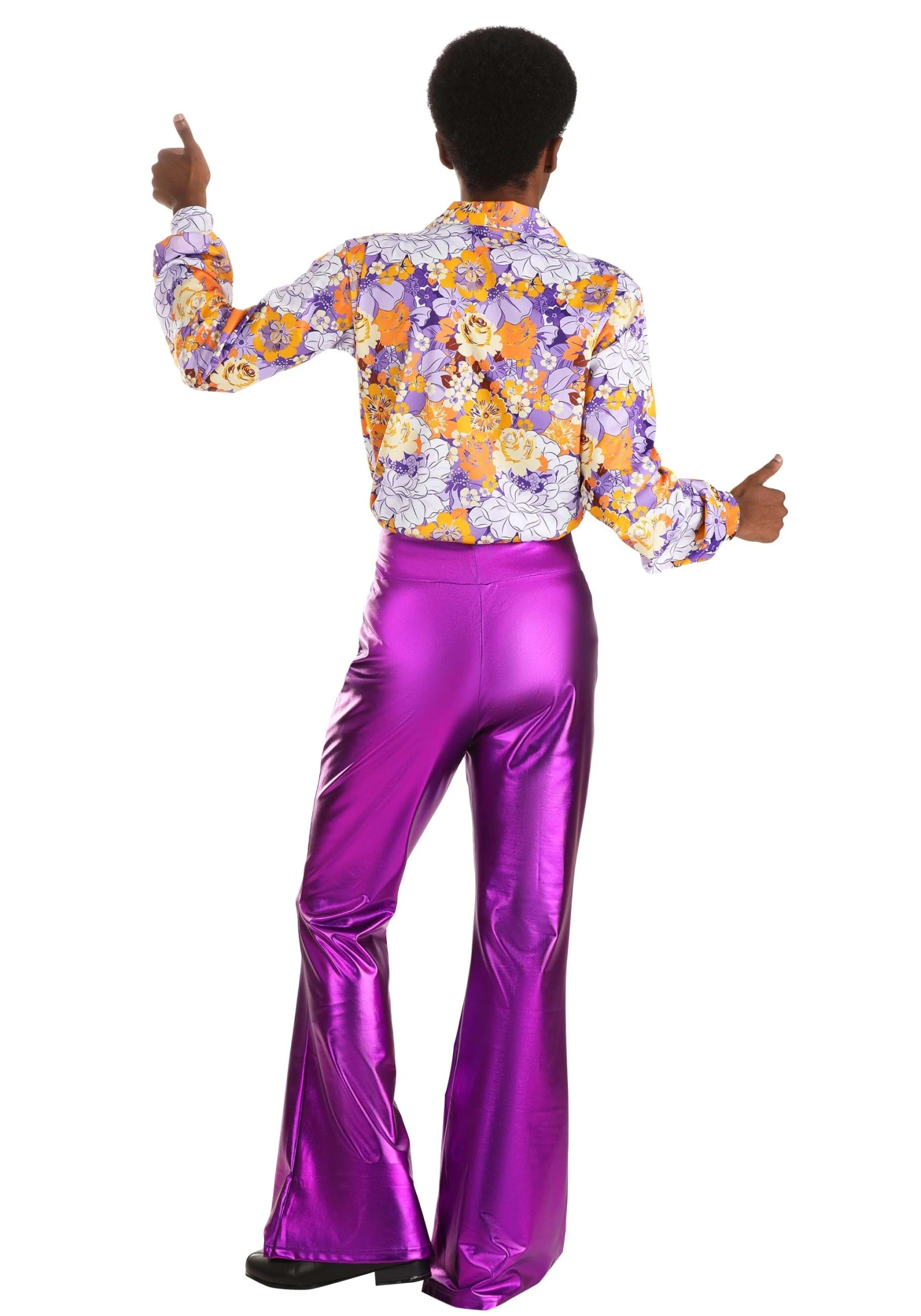 Purple Power Disco Costume For Men 4 Purple Power Disco Costume For Men - Image 2