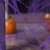 200 Square FT Purple Spider Web Halloween Decoration