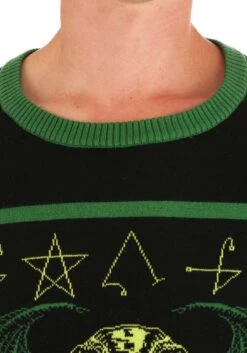 Rage Of Cthulhu Halloween Sweater For Adults 17 Rage Of Cthulhu Halloween Sweater For Adults -Halloween Costumes rage of cthulhu ugly halloween sweater alt 3