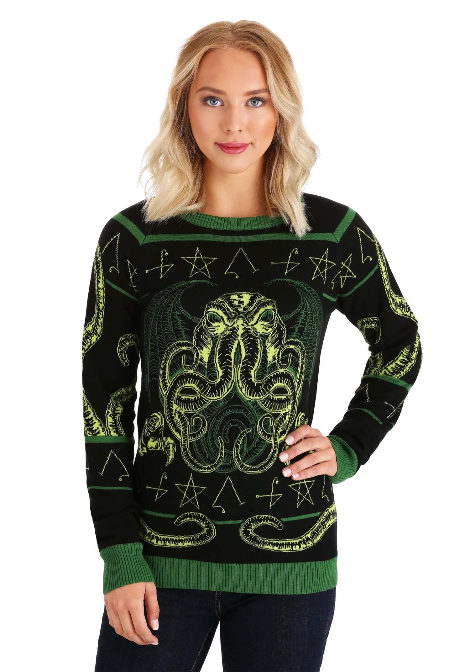 Rage Of Cthulhu Halloween Sweater For Adults 11 Rage Of Cthulhu Halloween Sweater For Adults - Image 9
