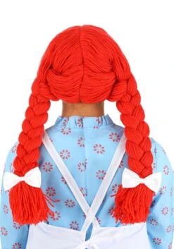 Raggedy Ann Red Wig For Women -Halloween Costumes raggedy ann wig adult alt 1
