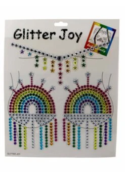 Rainbow Body Gem Costume Pasties
