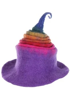 Adult Rainbow Borealis Heartfelted Witch Costume Hat -Halloween Costumes rainbow borealis heartfelted witch hat alt 7