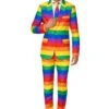 Men's Rainbow Suitmeister Suit Costume 1 Men's Rainbow Suitmeister Suit Costume -Halloween Costumes rainbow mens suitmiester suit