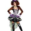 Dreamgirl Raving Mad Hatter Costume For Women 2 Dreamgirl Raving Mad Hatter Costume For Women -Halloween Costumes raving mad hatter womens costume