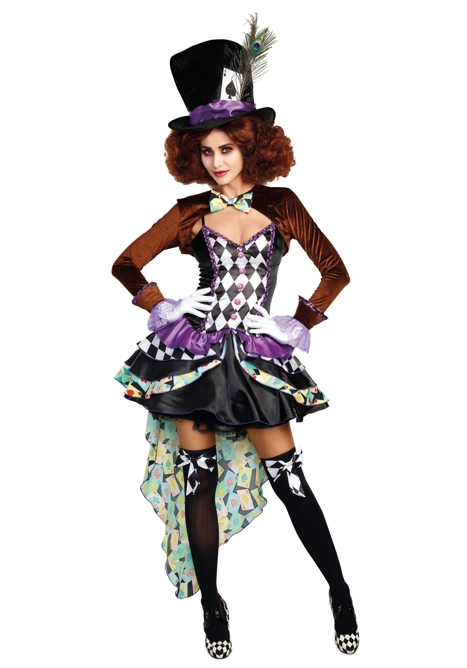 Dreamgirl Raving Mad Hatter Costume For Women 3 Dreamgirl Raving Mad Hatter Costume For Women