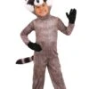 Toddler Realistic Raccoon Costume