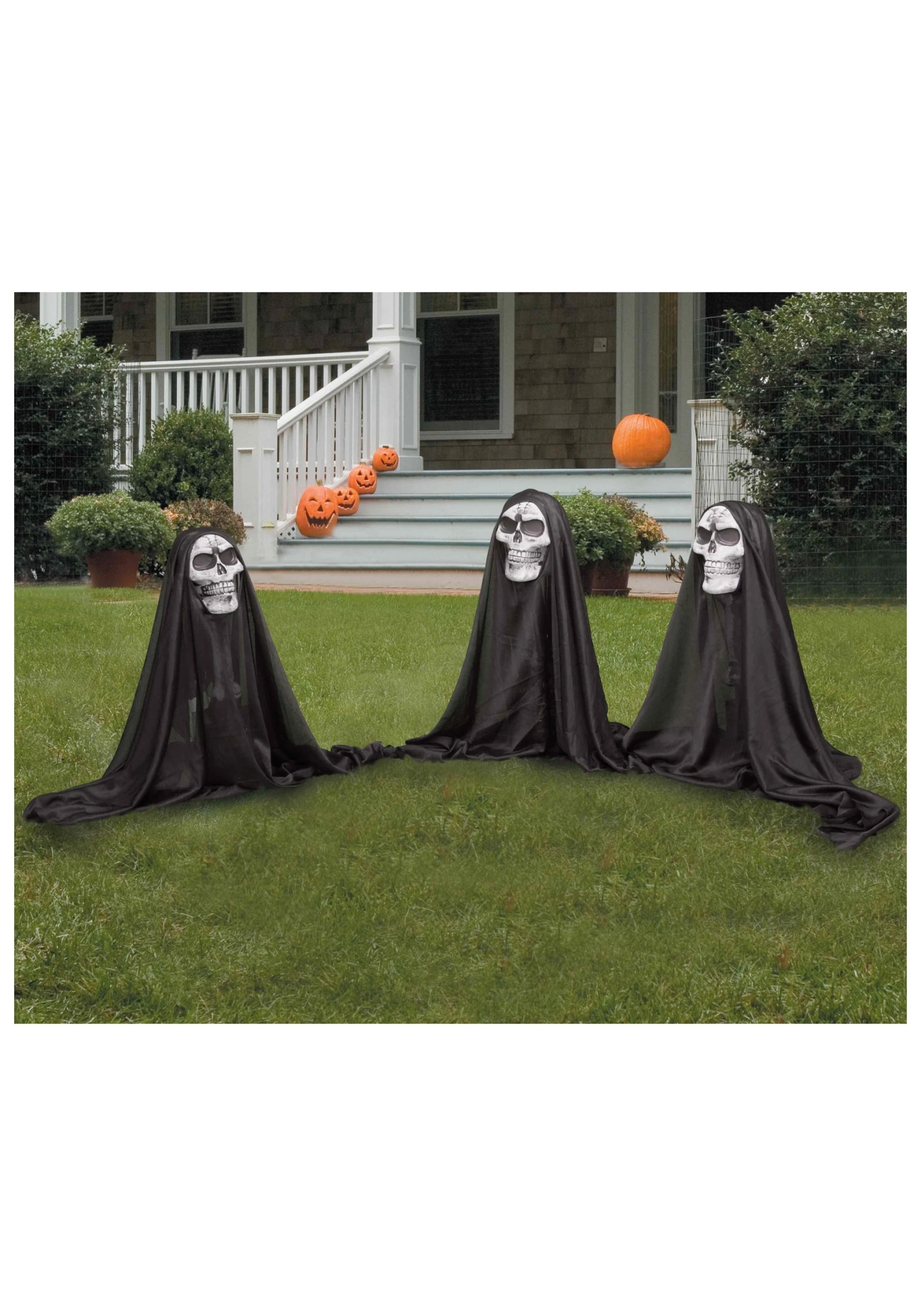 Set Of 3 Reaper Group Decoration 3 Set Of 3 Reaper Group Decoration