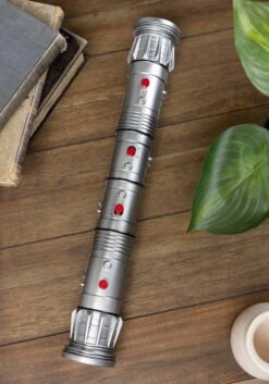 Double-Blade Darth Maul Lightsaber 11 Double-Blade Darth Maul Lightsaber -Halloween Costumes red double blade darth maul lightsaber alt 4