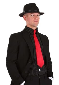 Halloween Costumes 27 Red Gangster Necktie