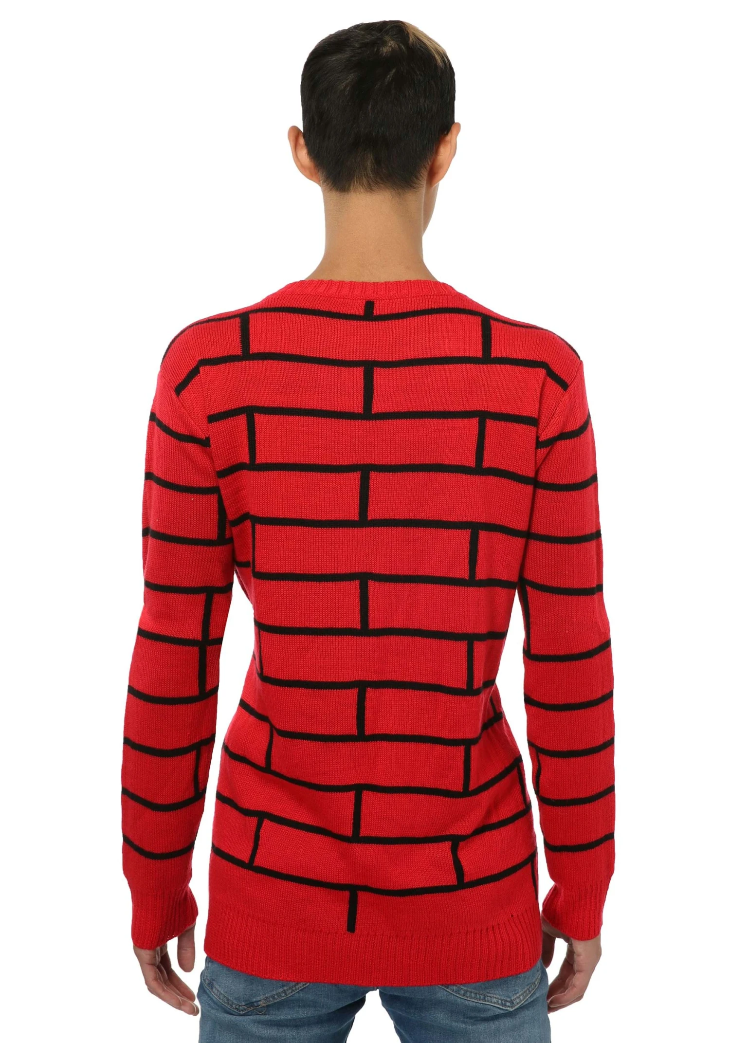 Reindeer Head Ugly Christmas Sweater 6 Reindeer Head Ugly Christmas Sweater - Image 4