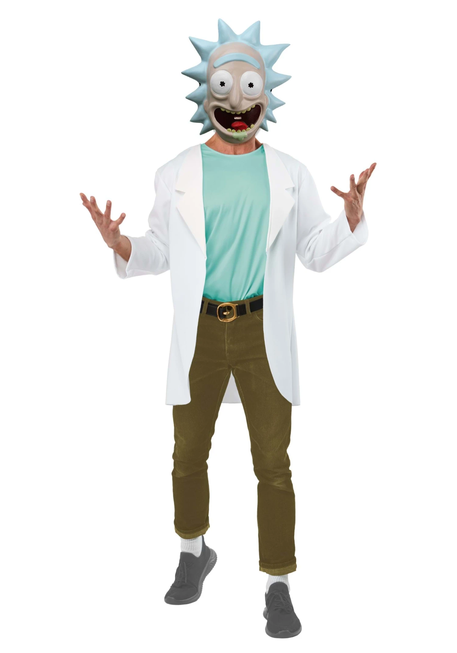 Rick And Morty Rick Costume For Adults 3 Rick And Morty Rick Costume For Adults