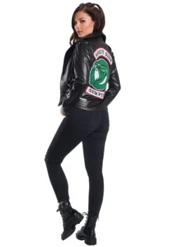 Riverdale Women's Toni Topaz Deluxe Serpent Jacket -Halloween Costumes riverdale womens toni topaz deluxe serpent jacket alt 1