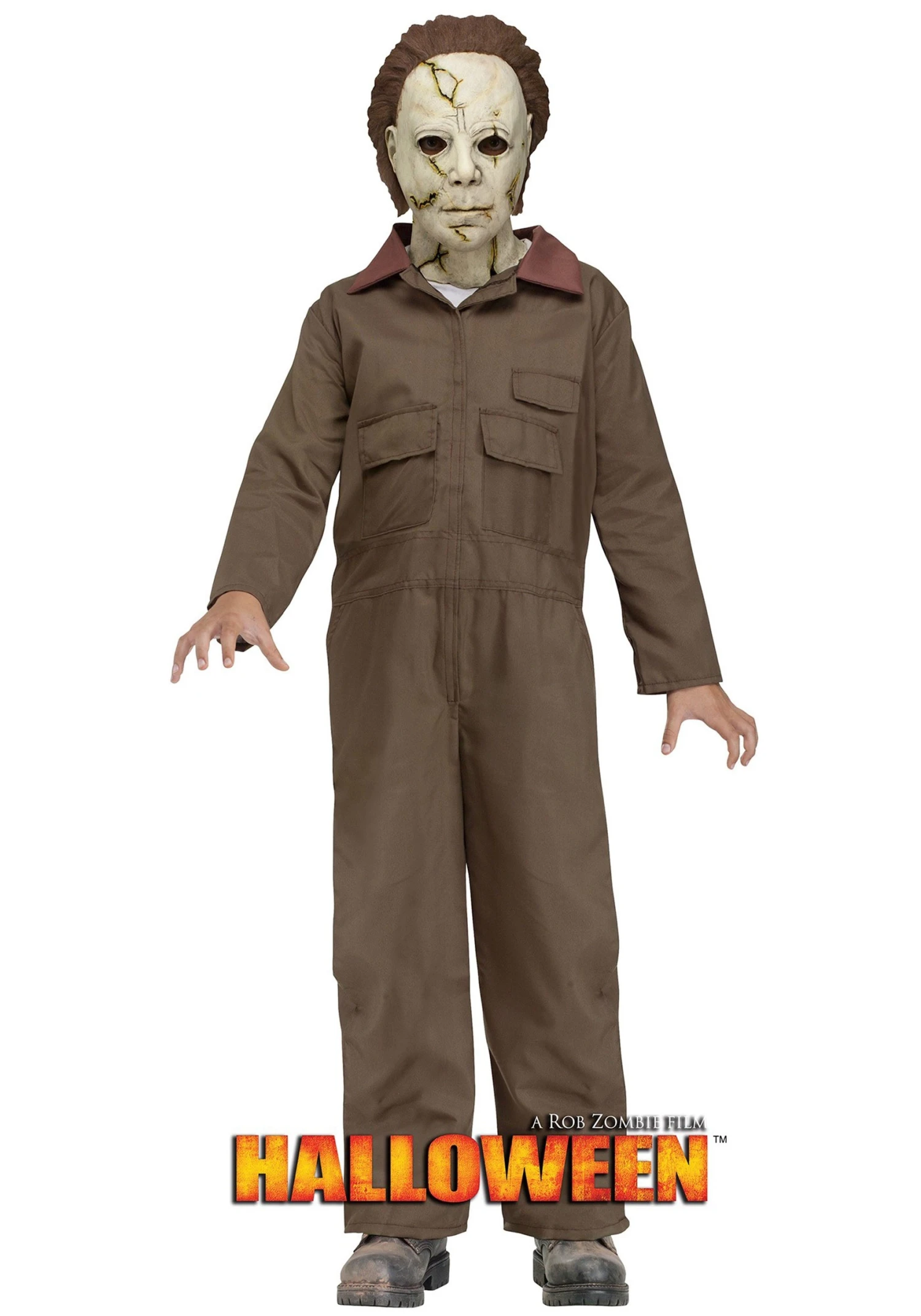 Fun World Rob Zombie Halloween Michael Myers Kid's Costume 3 Fun World Rob Zombie Halloween Michael Myers Kid's Costume