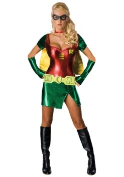 Robin Sexy Girl Costume W/ Mask