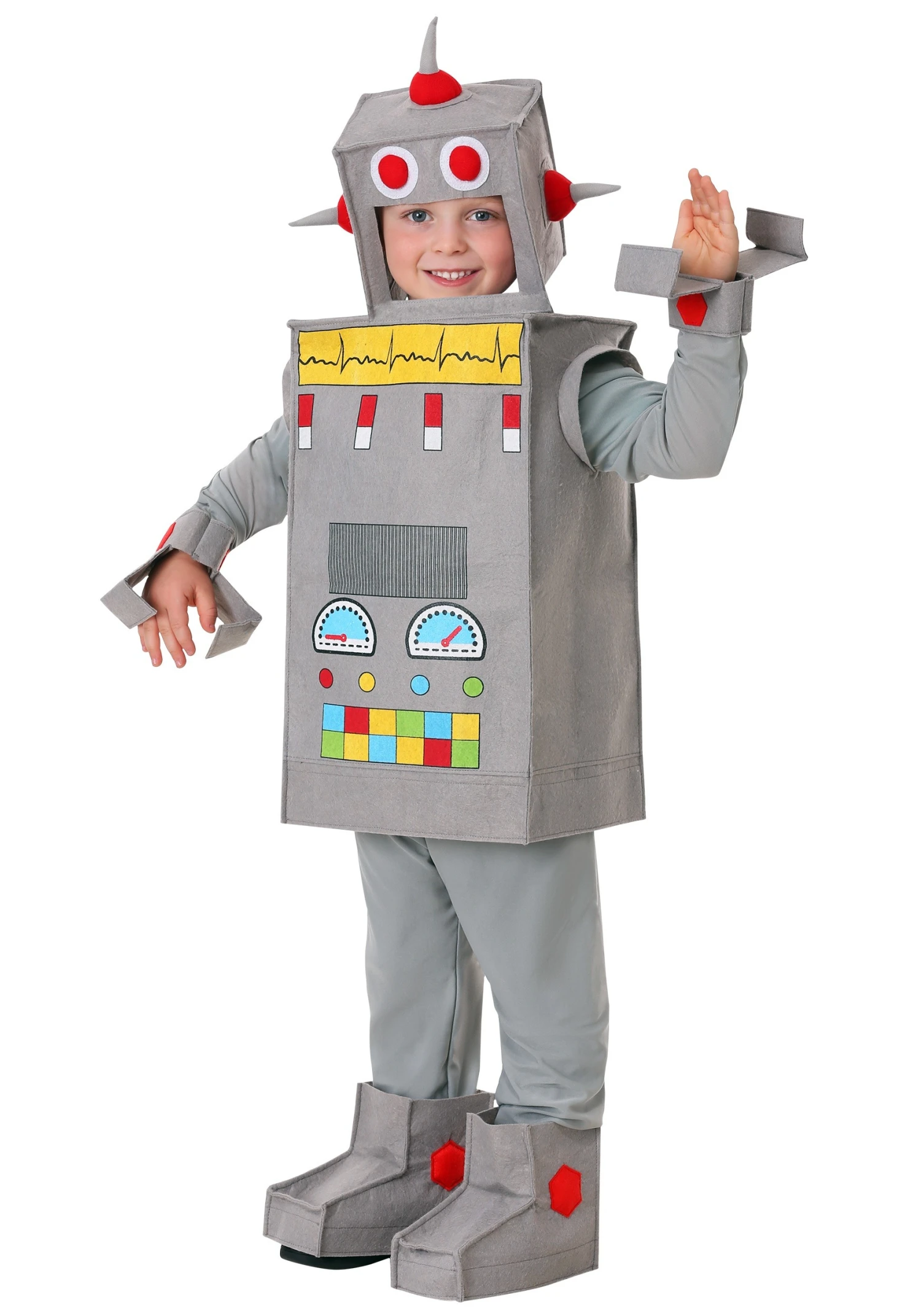 Toddler Boy's Robot Rascal Costume 3 Toddler Boy's Robot Rascal Costume