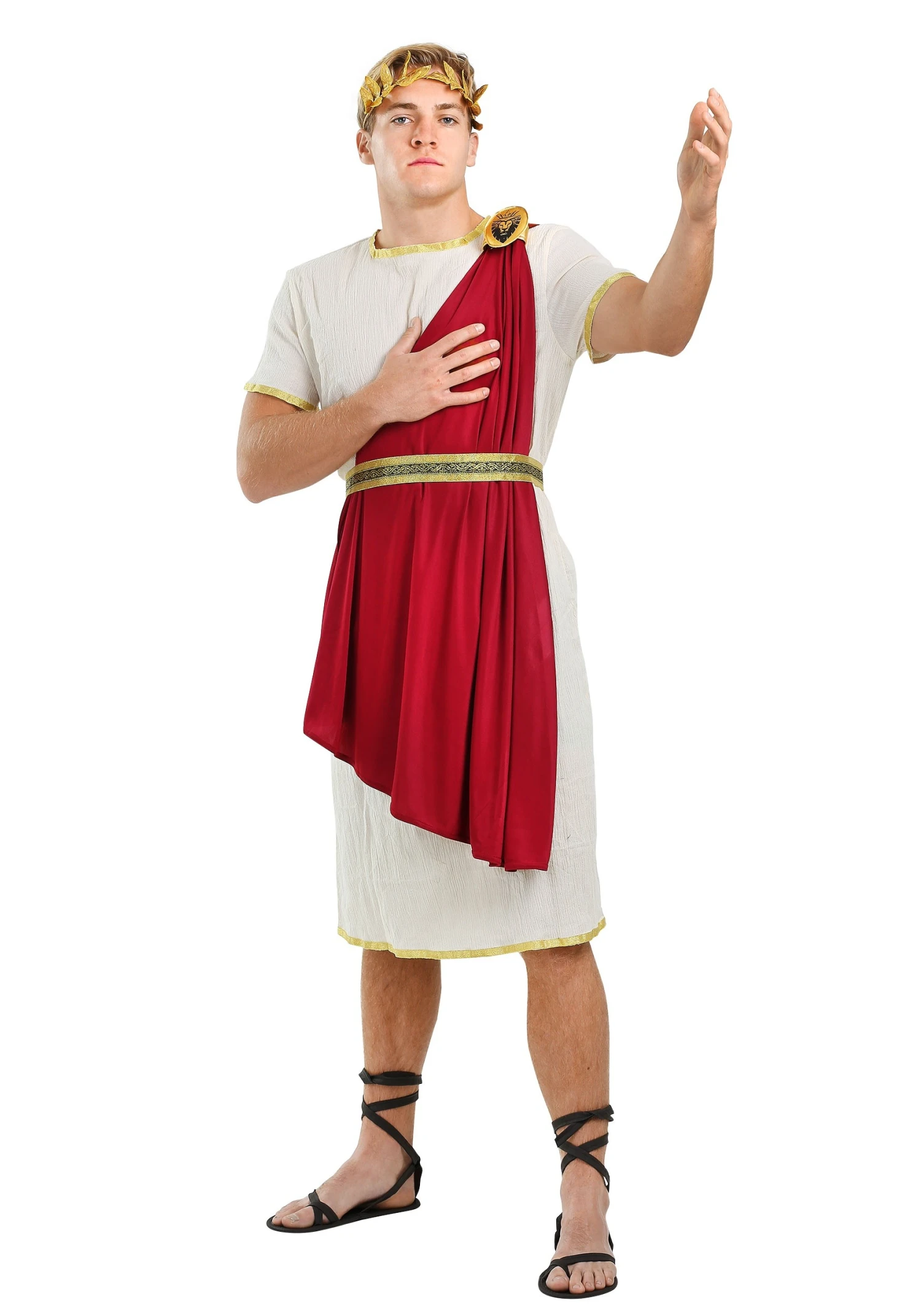 Men's Roman Senator Costume 3 Men's Roman Senator Costume